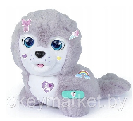Интерактивная игрушка Imc Toys 93164 Club Petz Тюлень Silver, фото 3