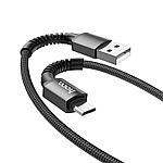 Кабель Micro USB HOCO X71 1м, 2,4А Черный