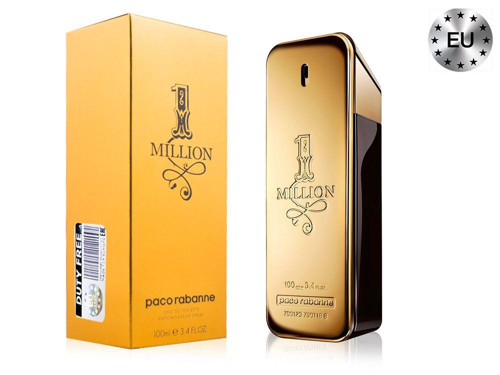 Мужская туалетная вода Paco Rabanne 1 Million edt 100ml (PREMIUM)