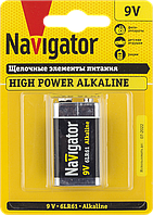 Элемент питания 9V крона NBT-NE-6LR61-BP1 ALKALINE