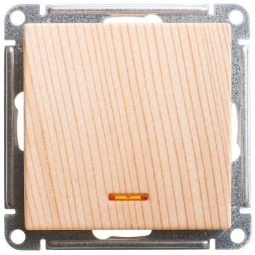 W59 1-клавишный переключатель с подсветкой 10АХ, механизм VS610-157-7-86 - фото 1 - id-p197520182