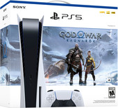 Игровая приставка Sony PlayStation 5 + диск God of War: Ragnarok(русская озвучка) - фото 1 - id-p197520718