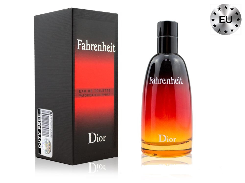 Мужская туалетная вода Christian Dior Fahrenheit edt 100ml (PREMIUM)