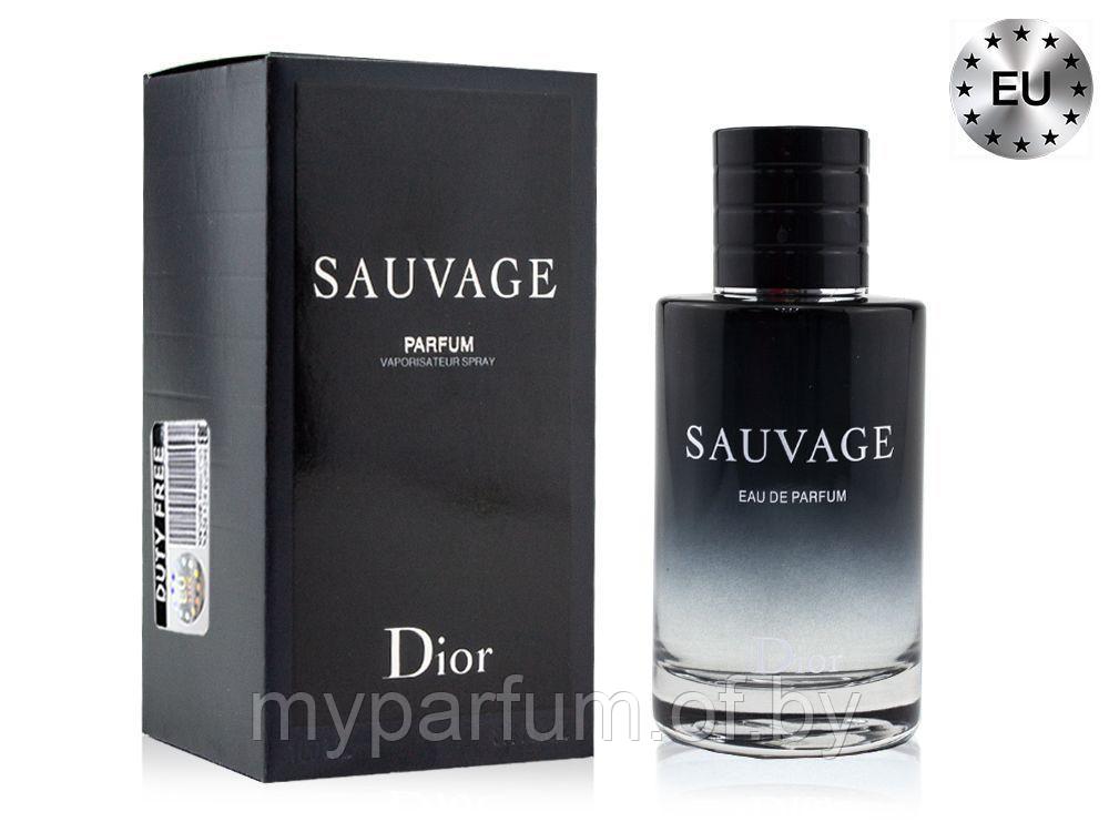 Мужская парфюмерная вода Christian Dior Sauvage Eau de Parfum edp 100ml (PREMIUM) - фото 1 - id-p172817443