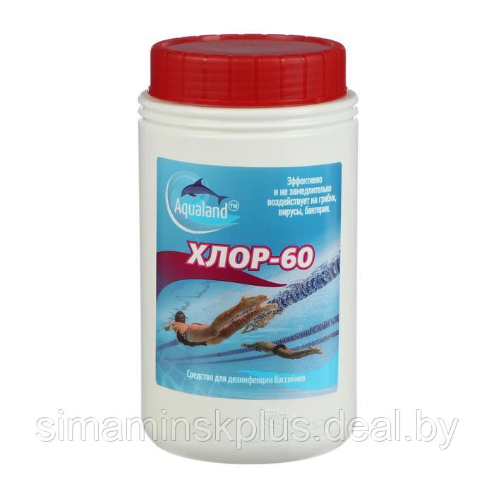 Дезинфицирующие средство Aqualand Хлор-60, гранулы, 1 кг - фото 3 - id-p197520953