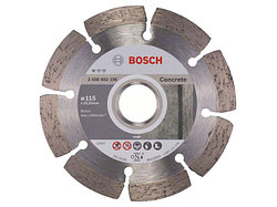 Алмазный круг 115х22 мм по бетону сегмент. STANDARD FOR CONCRETE BOSCH (сухая резка)