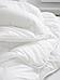 Одеяло из силиконизированного волокна всесезонное евро 200х220 стеганое гипоаллергенное теплое белое, фото 3