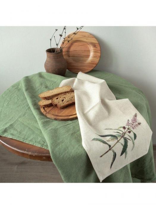Набор кухонных полотенец белорусский лен для кухни Льняной подарочный комплект 3 штуки - фото 10 - id-p197523336