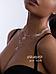 Бижутерия украшения на шею женская VS27 чокер Колье Ожерелье Цепочка с подвеской луна, фото 6