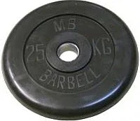 Диск для штанги MB Barbell d31мм 25кг