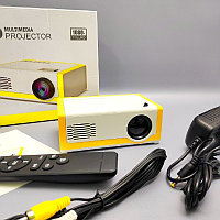 Мультимедийный портативный светодиодный LED проектор Mini Projector M1 FULL HD 1080p (HDMI, USB, пульт ДУ)