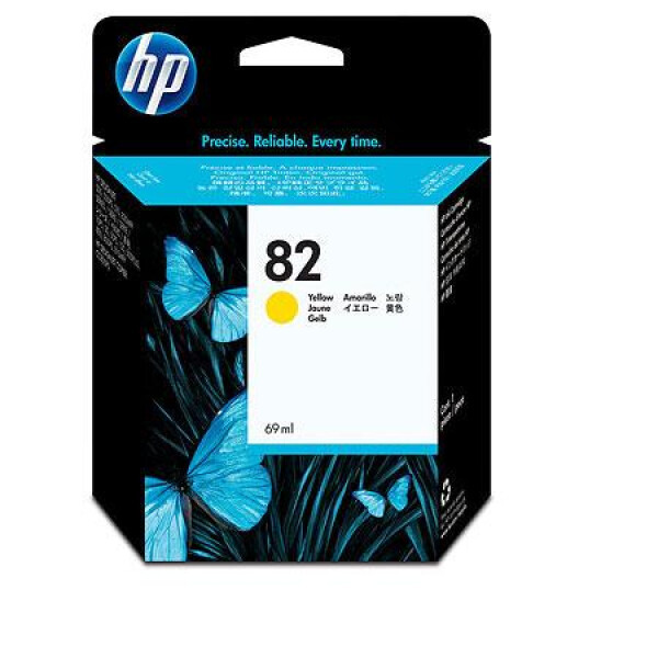 УЦЕНЕННЫЙ Картридж HP 82 (C4913A), желтый
