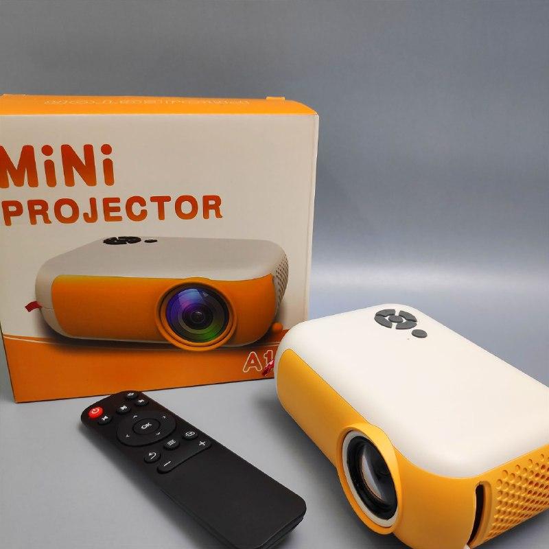 Портативный LED Проектор MINI Projector поддержка 360х640, 1920х1080 HDMI/USB
