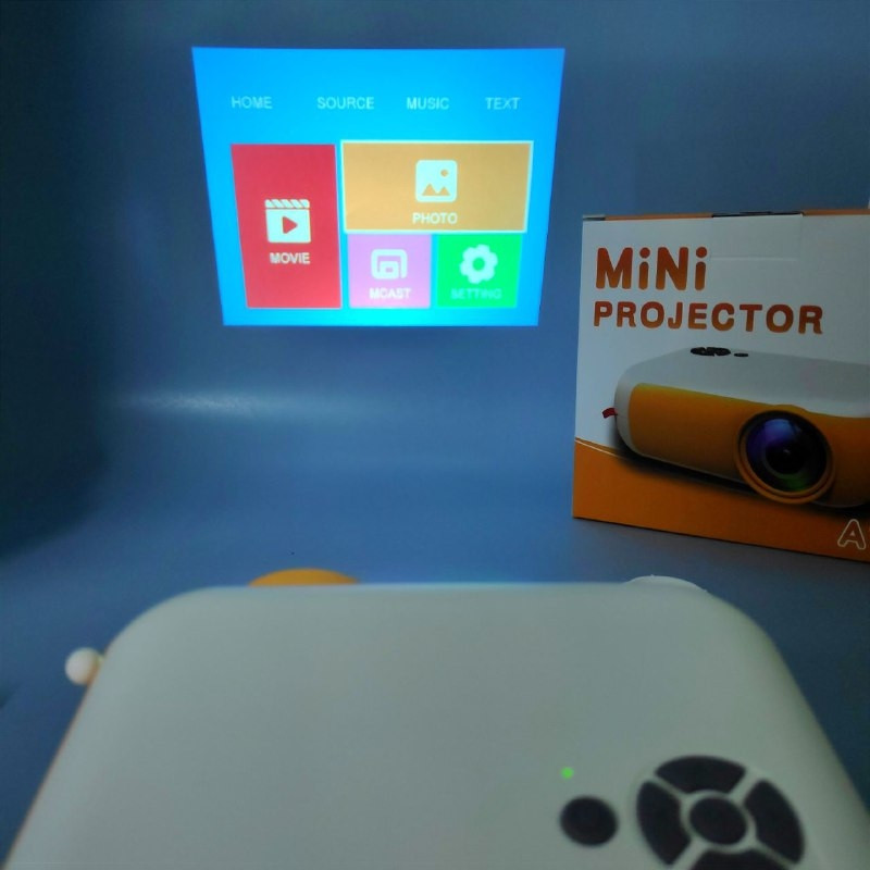 Портативный LED Проектор MINI Projector поддержка 360х640, 1920х1080 HDMI/USB - фото 3 - id-p154914600