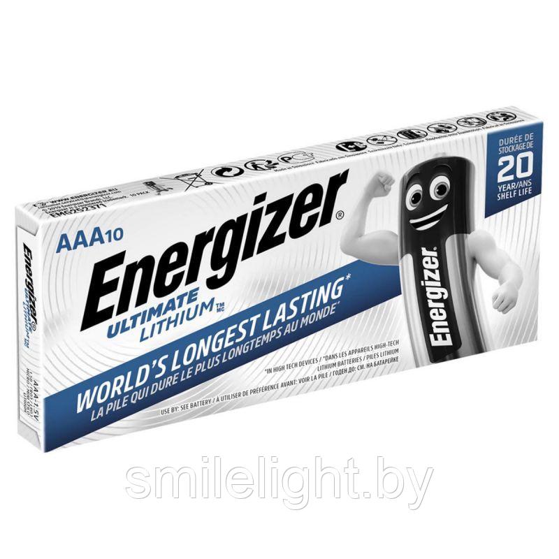 Элемент питания  ENERGIZER lithium  AAA  industrial (10 pack)