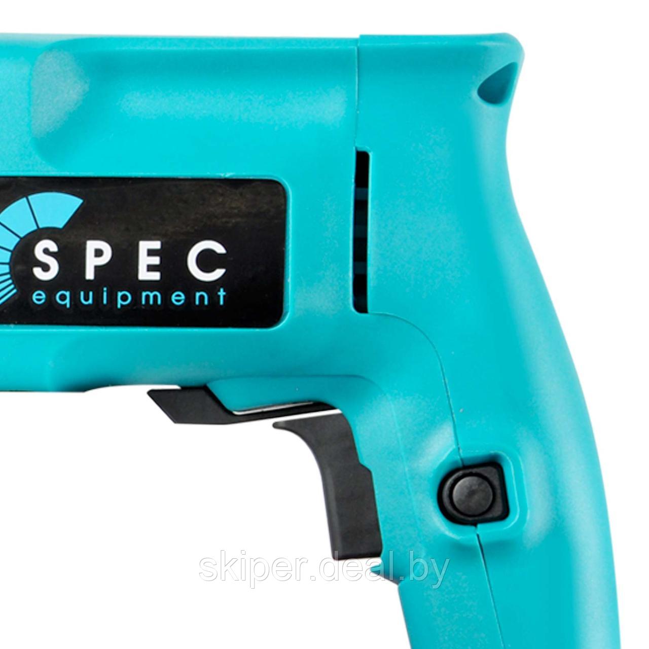 Перфоратор SPEC PU4505F в чем.(2 зуб., 3 сверла, 750 Вт,2,6 Дж,3 реж,SDS-plus,ключ. патрон в компл) - фото 4 - id-p197569806