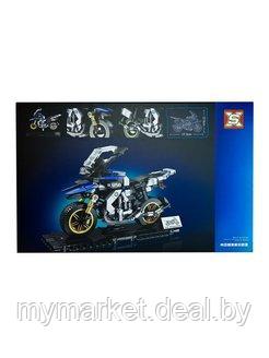 Конструктор Мотоцикл 3d Спорт байк синий 301 дет. - фото 2 - id-p197570140
