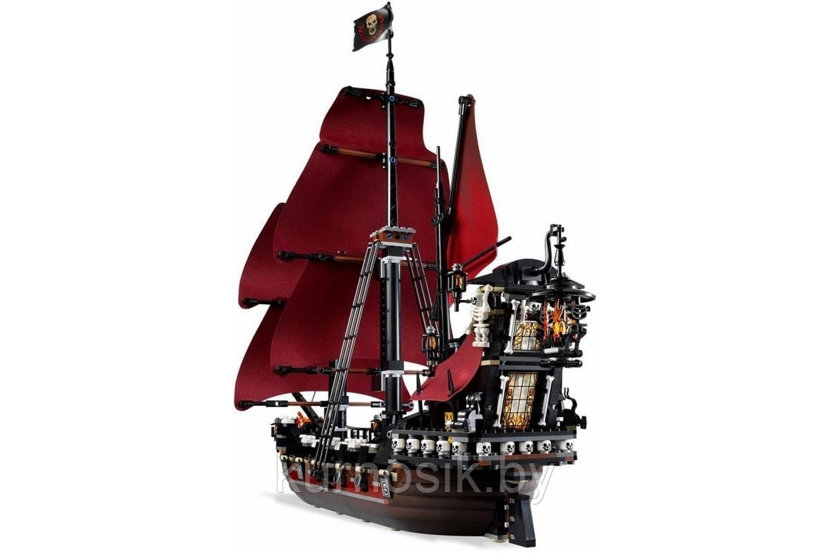 Конструктор 6001 Пираты карибского моря Месть Королевы Анны, 1207 деталей - фото 3 - id-p197570290