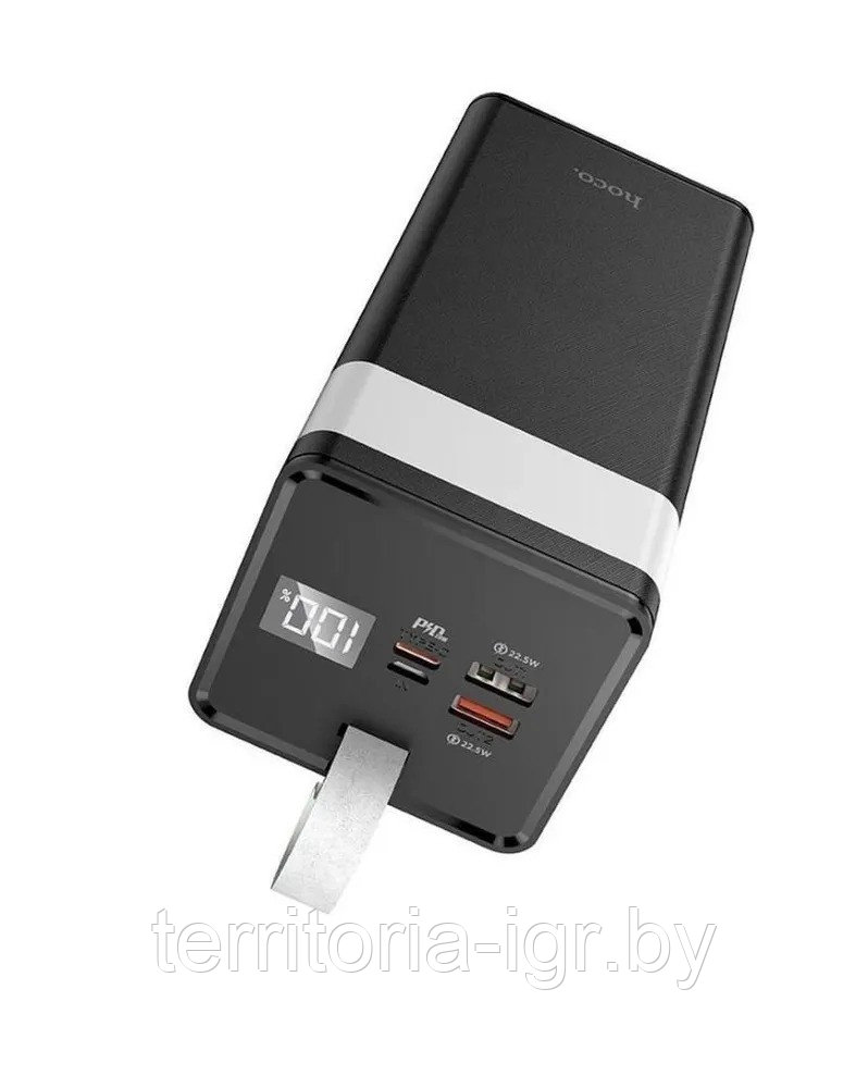Внешний аккумулятор power bank J86A 50000mAh 3А черный Hoco - фото 3 - id-p197577789