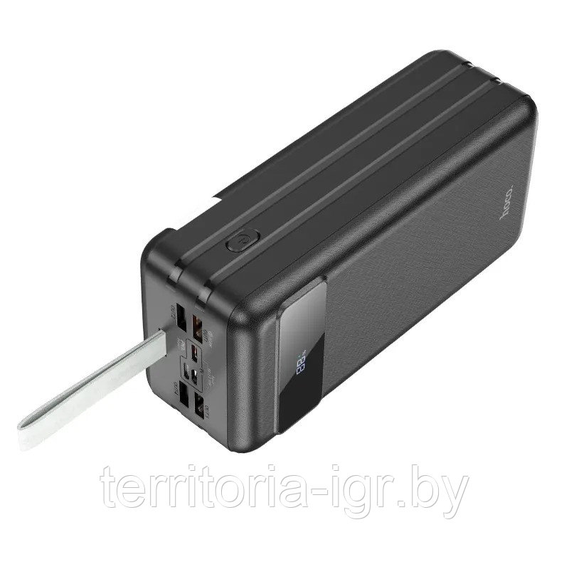 Внешний аккумулятор power bank J86B 60000mAh 3А черный Hoco - фото 4 - id-p197580077