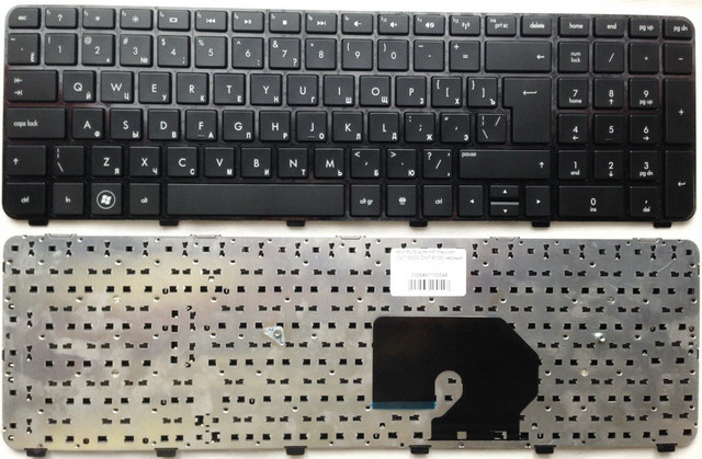 Клавиатура ноутбука HP Pavilion DV7-6c: продажа, цена в Минске.  Клавиатурные блоки для ноутбуков от "OK-COMPUTER" - 35797723