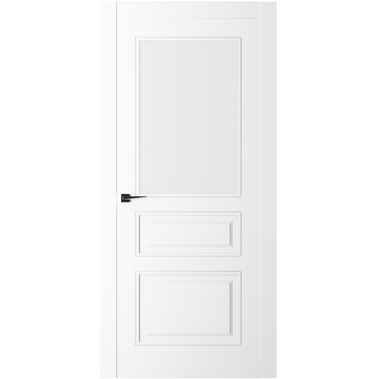 Дверь межкомнатная Ликорн Плоско-фрезерованная ДКПФГ.3 1900*600*40мм (без замков и петель, с телеск. коробкой