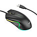 Игровая проводная мышь GM19 Enjoy gaming luminous wired mouse черный Hoco, фото 3