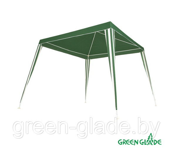 Шатер садовый Green Glade 1018 2,4х2,4м/3x3x2,5м полиэстер - фото 7 - id-p1750909