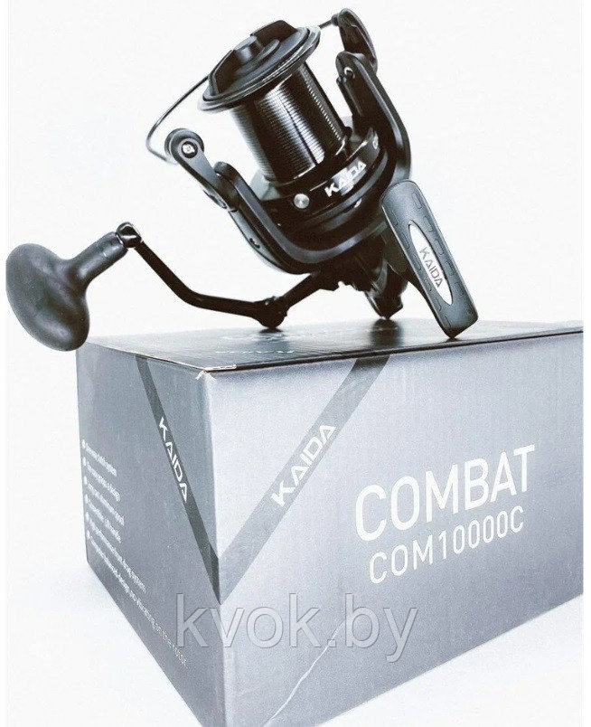 Катушка карповая Kaida Combat 10000C (9+1 подш.) - фото 3 - id-p197595384