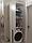 Шкаф-пенал под стиральную машину цвет белый, фото 3