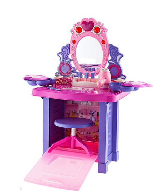 Pituso Игровой набор Туалетный столик маленькой модницы с пуфиком (муз.свет) - фото 1 - id-p197610269