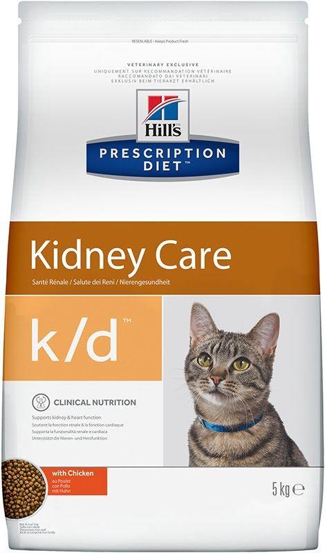 Hill's Prescription Diet k/d Kidney Care для кошек- сухой корм для кошек с заболеваниями почек.1,5 кг - фото 1 - id-p197610629
