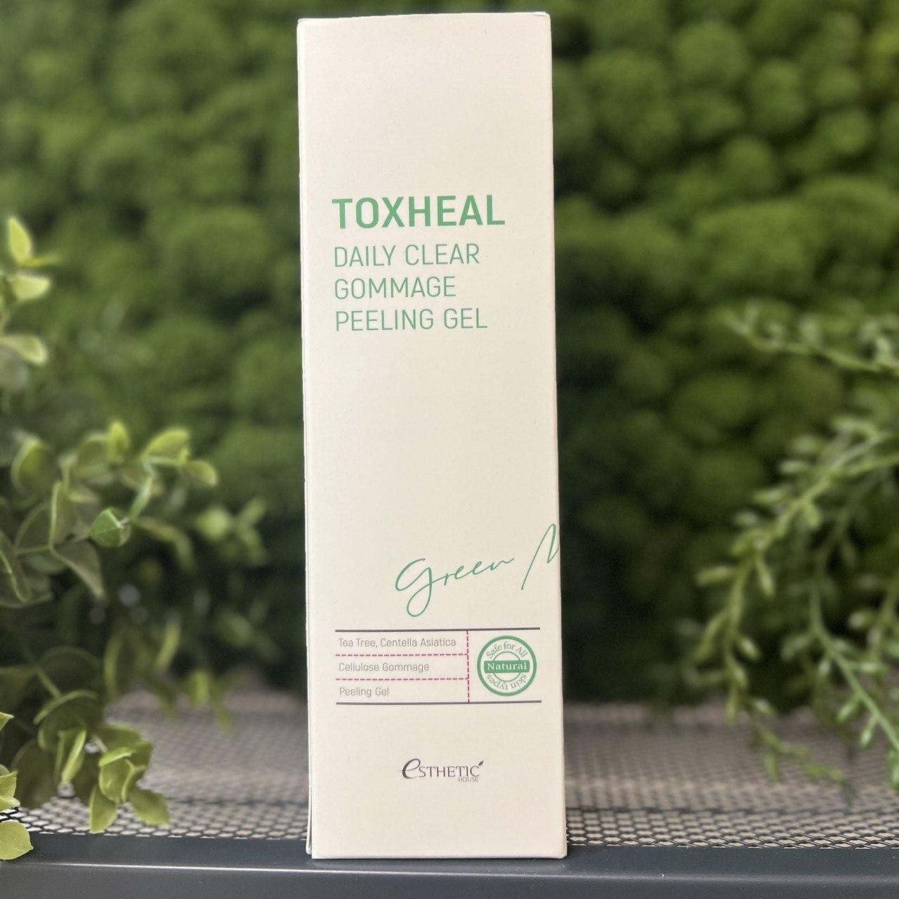 Гель-пилинг для лица Esthetic House TOXHEAL Daily Clear Gommage Peeling Gel, 200мл - фото 1 - id-p197610735