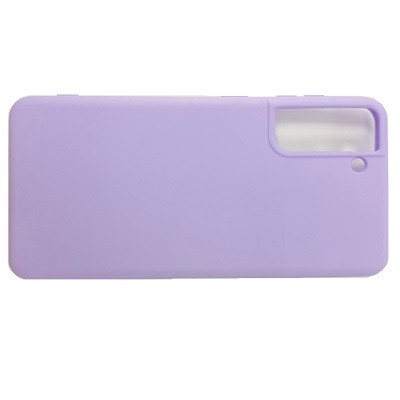 Силиконовый чехол Silicone Case лавандовый для Samsung Galaxy S21 - фото 1 - id-p197610906