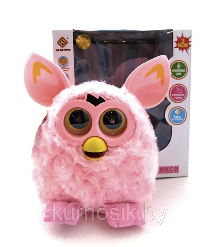 Детская интерактивная игрушка Ферби Furby, розовый - фото 2 - id-p197610954