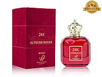 Женская парфюмерная вода Paris World Luxury 24K Supreme Rouge edp 100ml (PREMIUM)