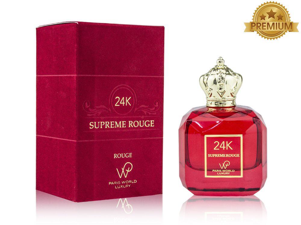 Женская парфюмерная вода Paris World Luxury 24K Supreme Rouge edp 100ml (PREMIUM) - фото 1 - id-p176517719