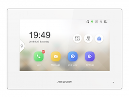 Видеодомофон Hikvision DS-KH6320-LE1(B) (белый)