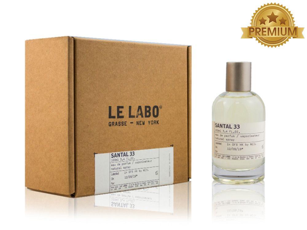 Унисекс парфюмерная вода Le Labo Santal 33  edp 100ml (PREMIUM)