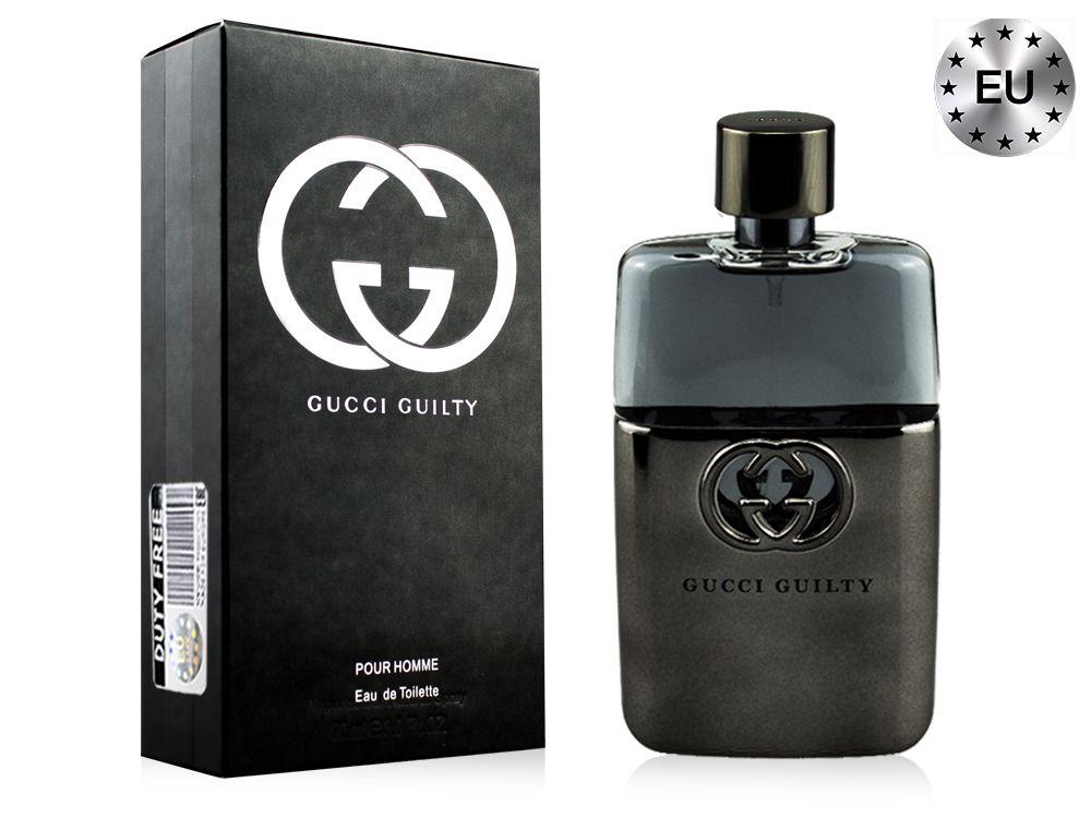 Мужская туалетная вода Gucci Guilty Pour Homme edt 90ml (PREMIUM)