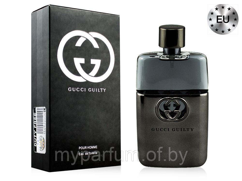 Мужская туалетная вода Gucci Guilty Pour Homme edt 90ml (PREMIUM) - фото 1 - id-p167355710