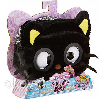 Интерактивная сумочка Spin Master Purse Pets Hello Kitty Chococat, фото 3