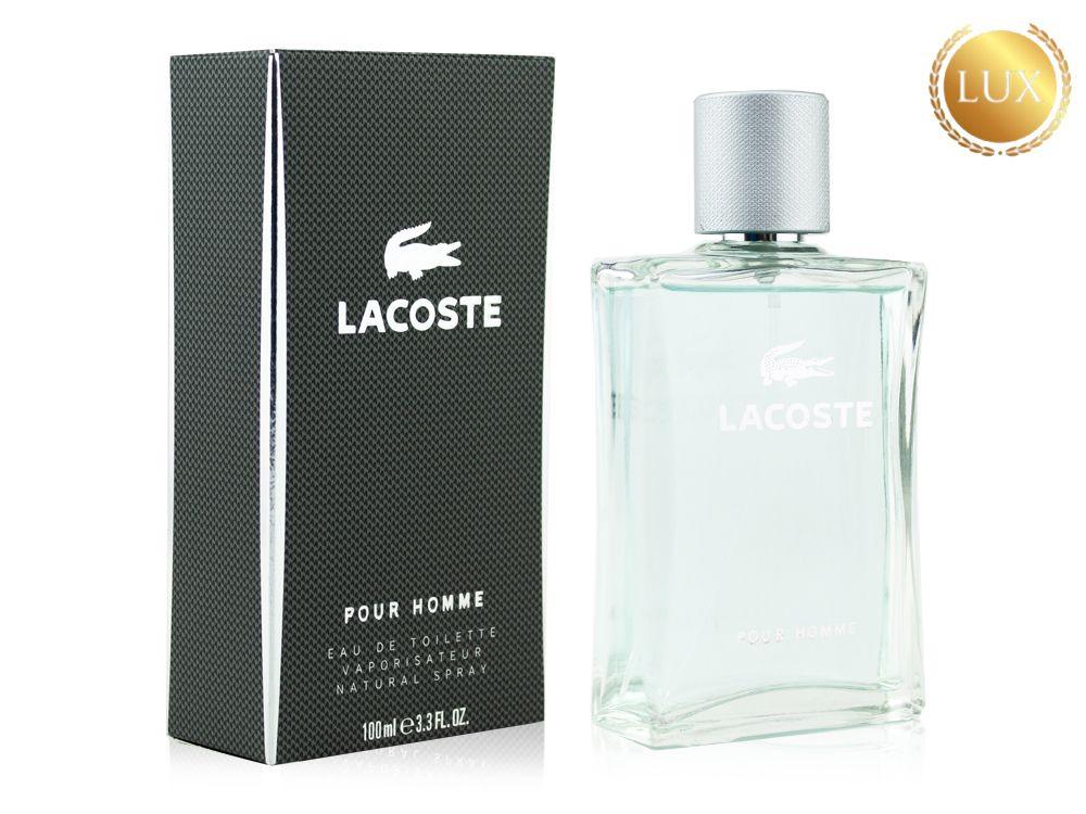 Мужская туалетная вода Lacoste Pour Homme edt 100ml (PREMIUM) - фото 1 - id-p187691388