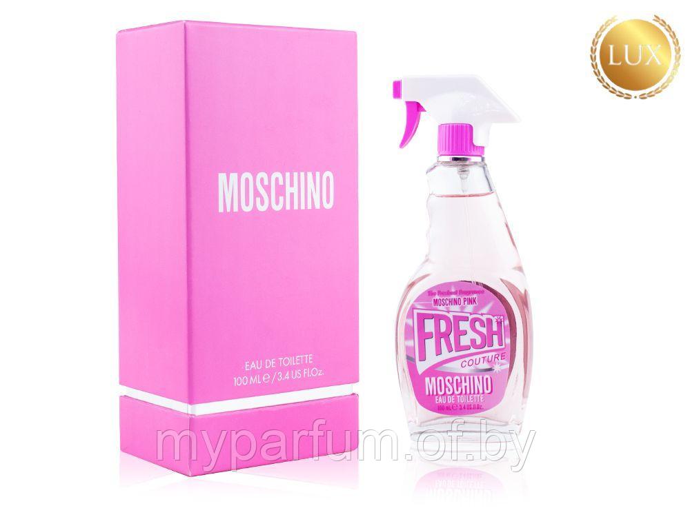Женская туалетная вода Moschino Fresh Couture Pink edt 100ml (PREMIUM)