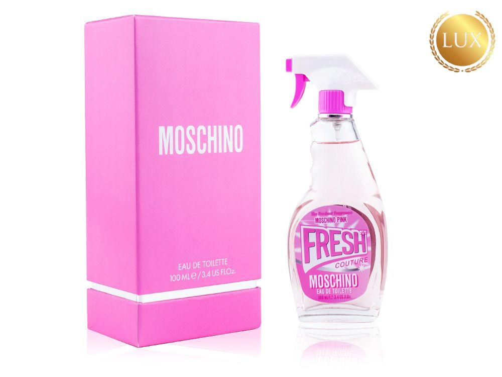 Женская туалетная вода Moschino Fresh Couture Pink edt 100ml (PREMIUM)