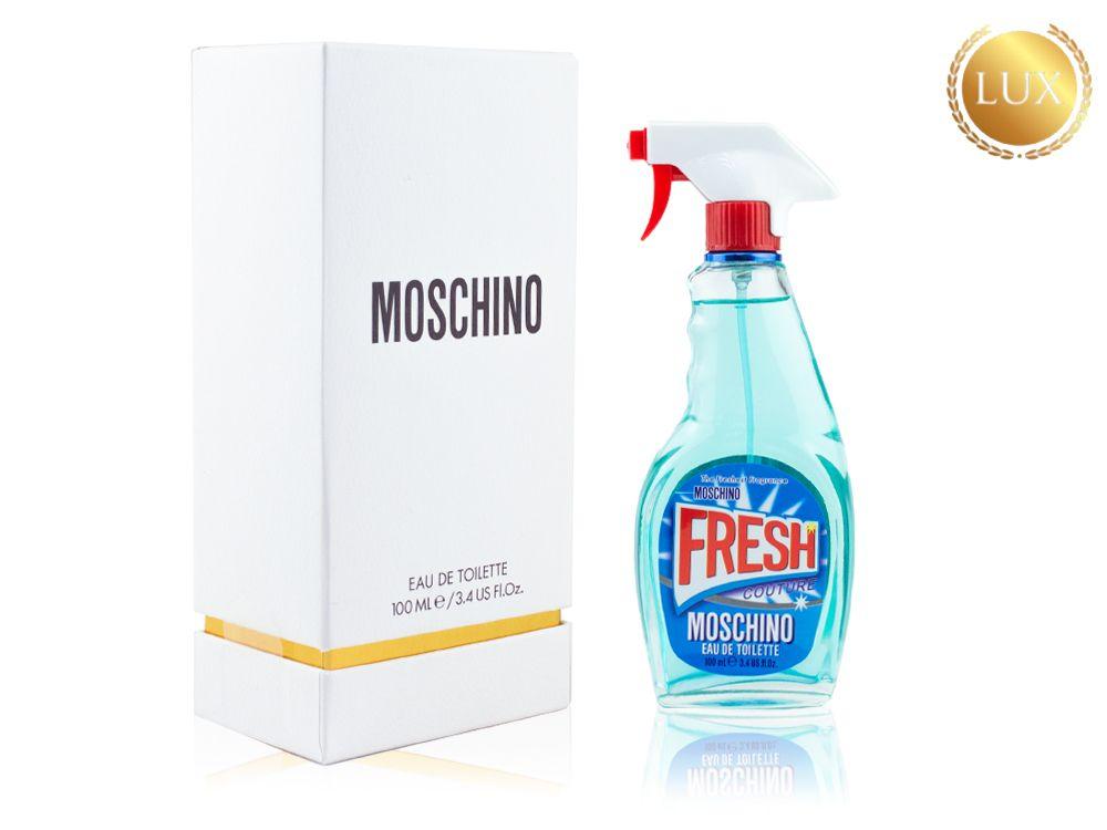 Женская туалетная вода Moschino Fresh Couture Blue edt 100ml (PREMIUM) - фото 1 - id-p75585399