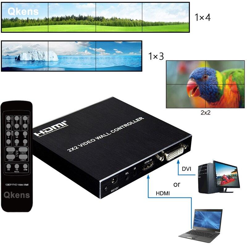 Контроллер видеостены HDMI FullHD на 4 экрана 2x2 556331 - фото 5 - id-p197618670