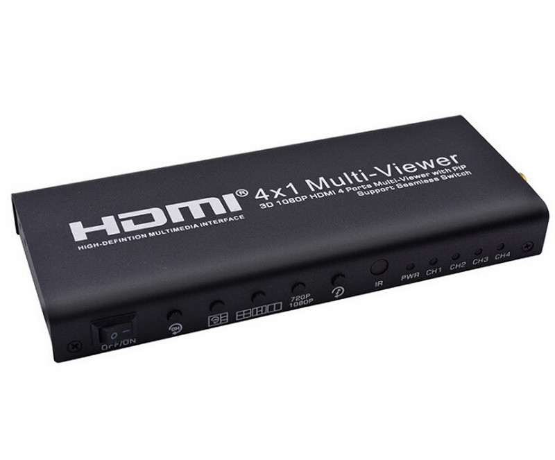 Делитель экрана на 4 части - квадратор HDMI FullHD 556334, фото 1
