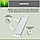 Набор аксессуаров Mini 1 для робота-пылесоса Xiaomi Mi Robot Vacuum-Mop 2 Pro (MJST1SHW), белые боковые щетки, фото 3