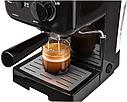 Рожковая помповая кофеварка Sencor SES 1710BK, фото 4